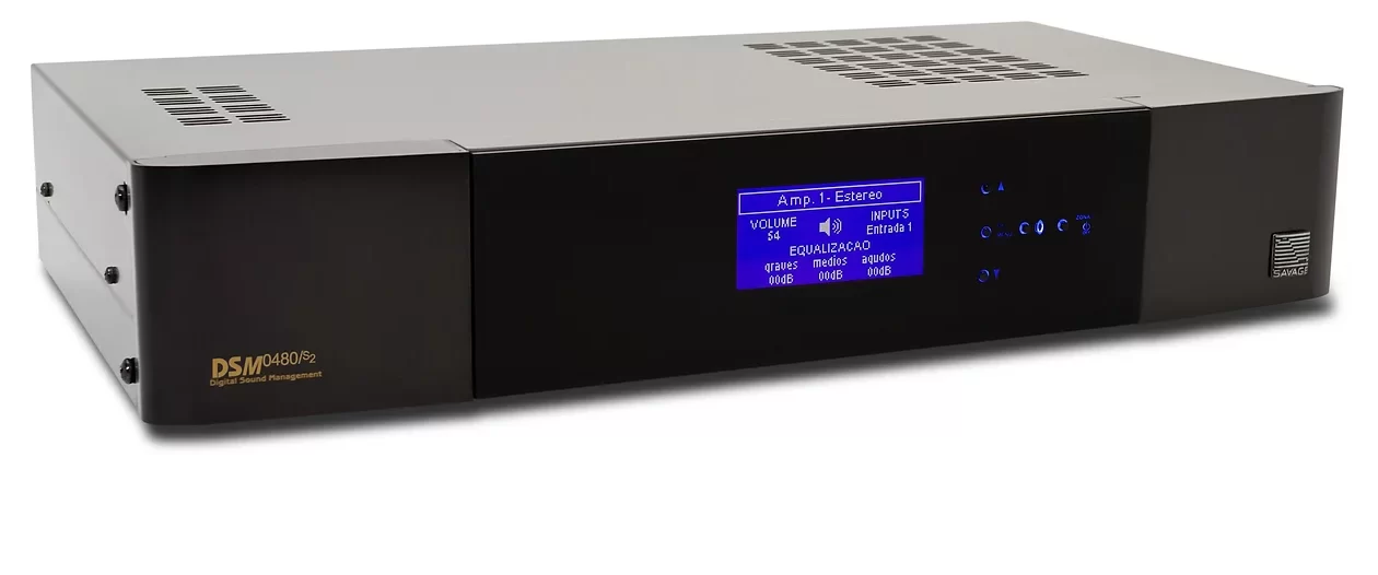 Multiroom Savage DSM0480/S2: 2 Zonas de 160W